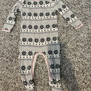 Cozy Black and White Kids One Piece